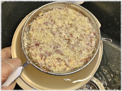 Knoblauch absp�len