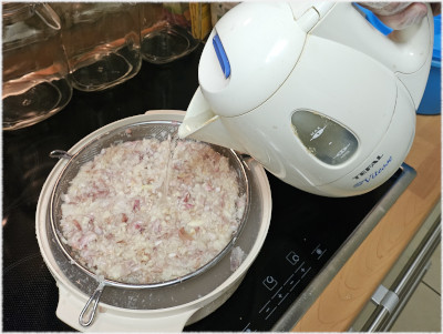 Knoblauch Martinswasser Verbindung zerstören